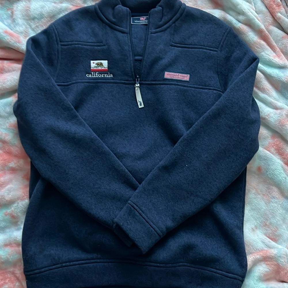 Vineyard Vines Quarter Zip California Sweatshirt